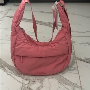 Athleta Vibrant Pink Hobo Bag